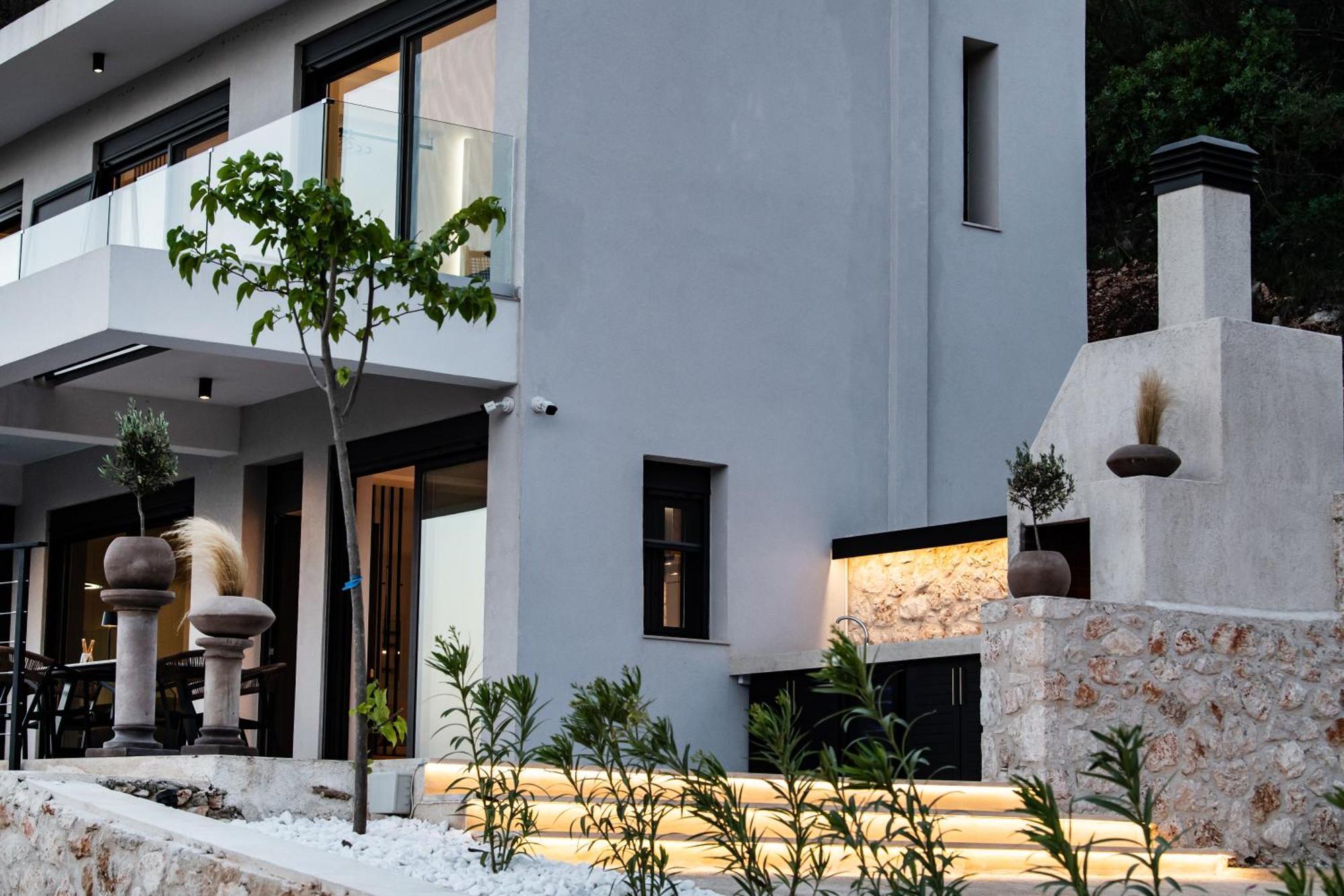 Pantea Luxury Villa Vasilikí Exterior photo