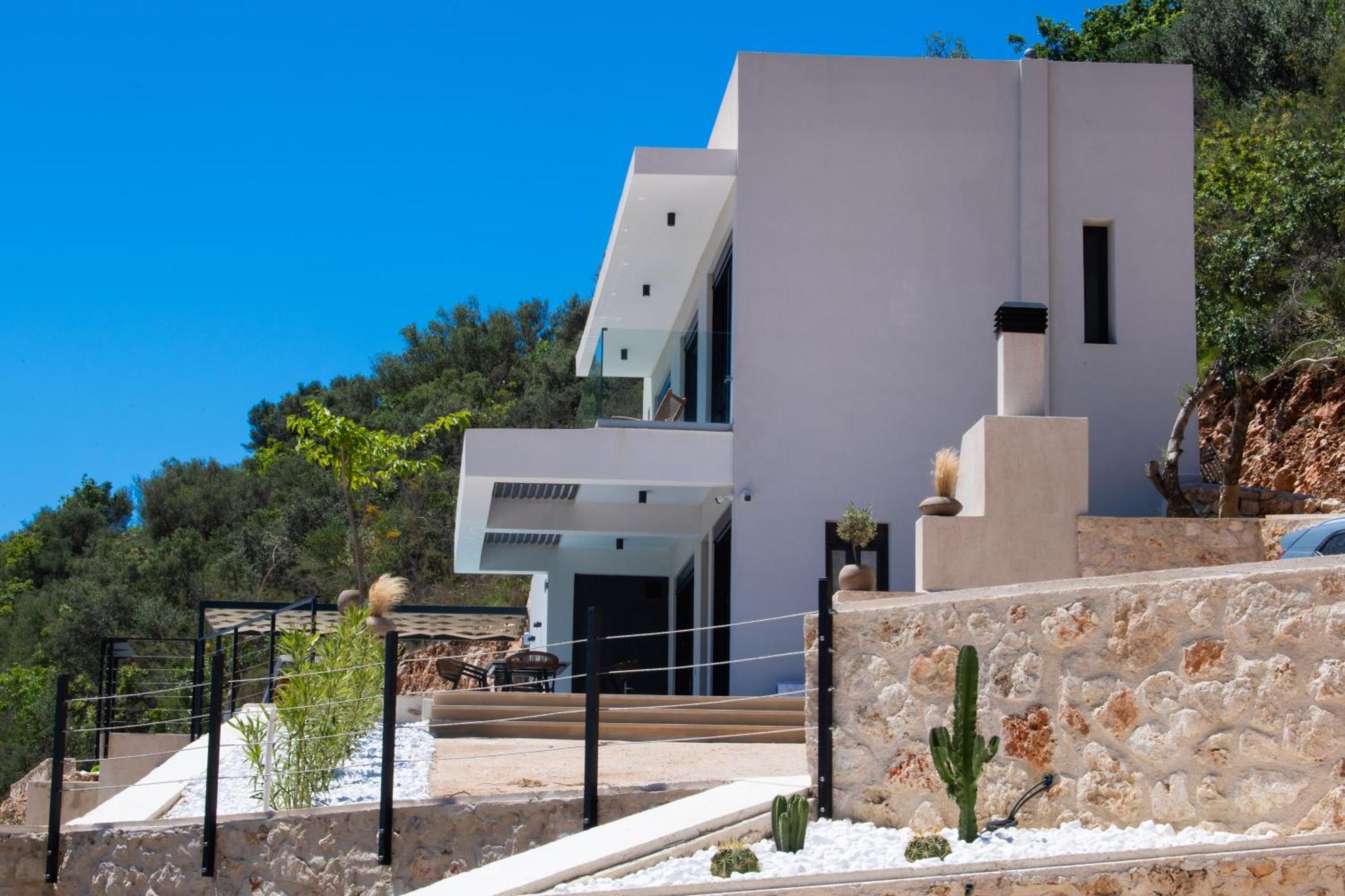 Pantea Luxury Villa Vasilikí Exterior photo
