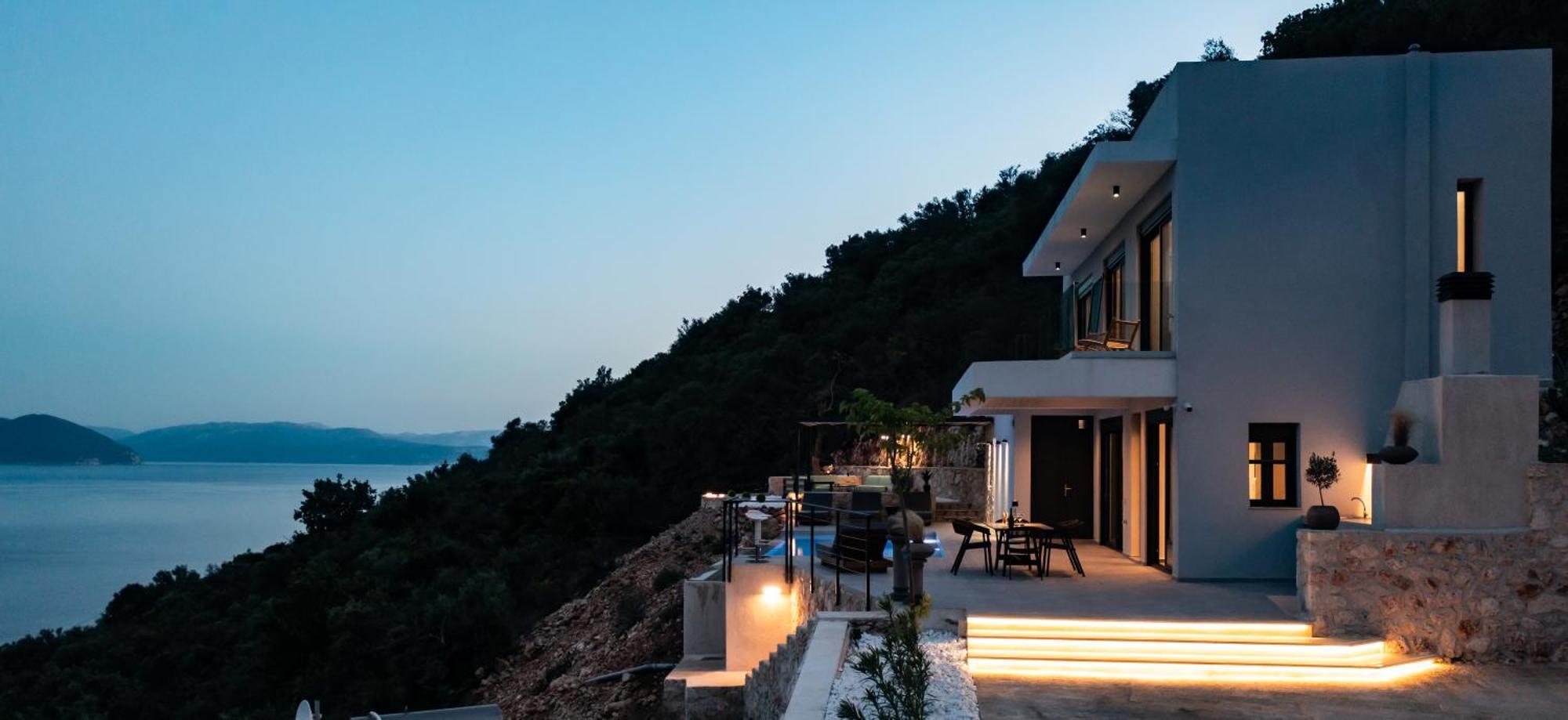 Pantea Luxury Villa Vasilikí Exterior photo