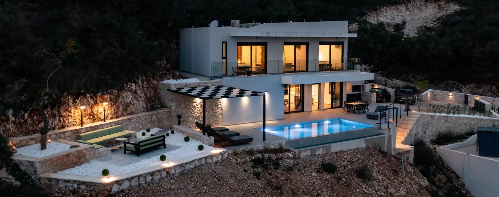 Pantea Luxury Villa Vasilikí Exterior photo