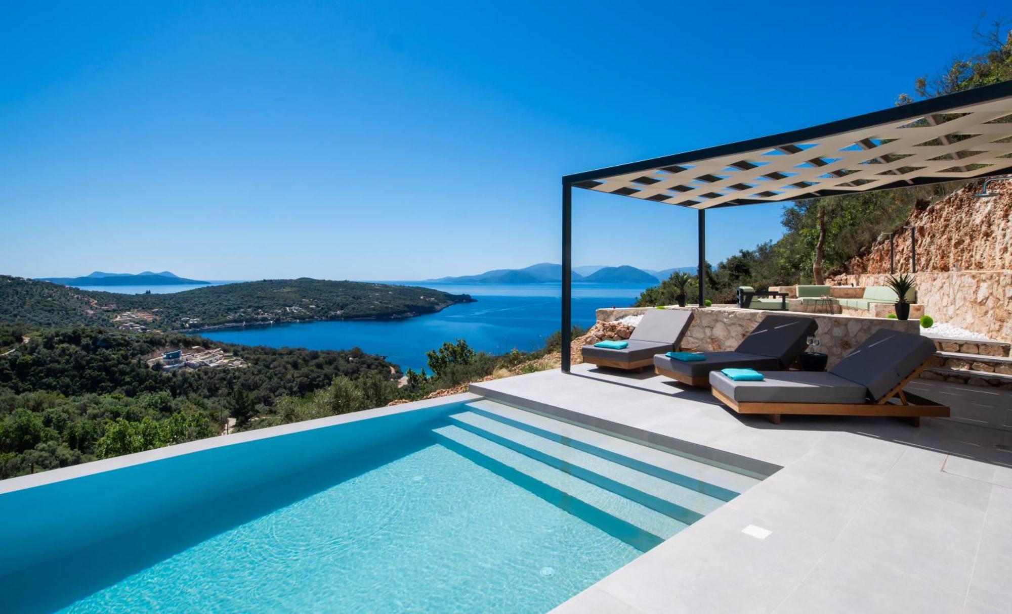 Pantea Luxury Villa Vasilikí Exterior photo