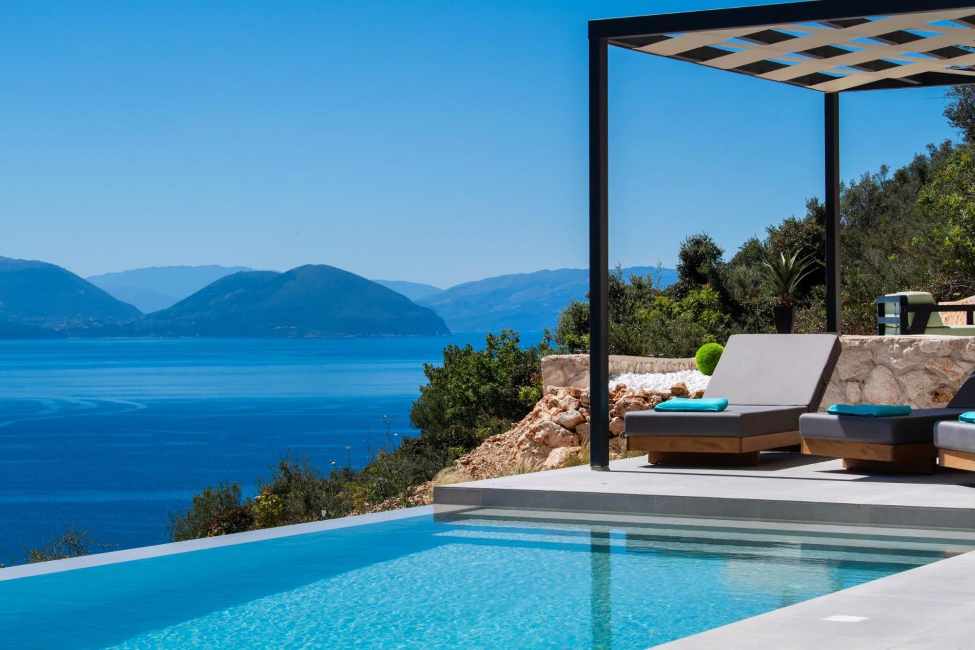 Pantea Luxury Villa Vasilikí Exterior photo