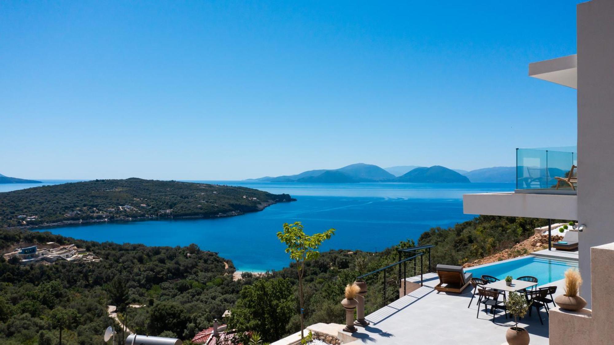 Pantea Luxury Villa Vasilikí Exterior photo