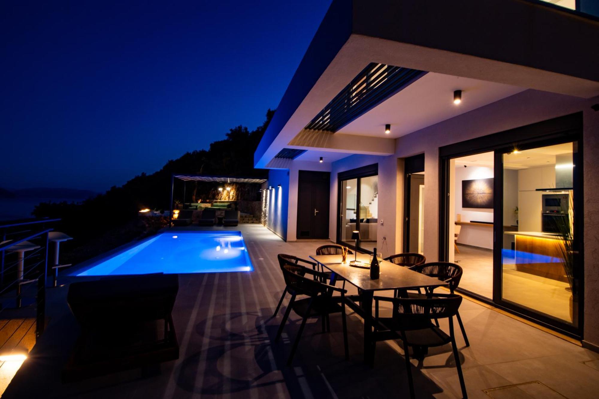 Pantea Luxury Villa Vasilikí Exterior photo