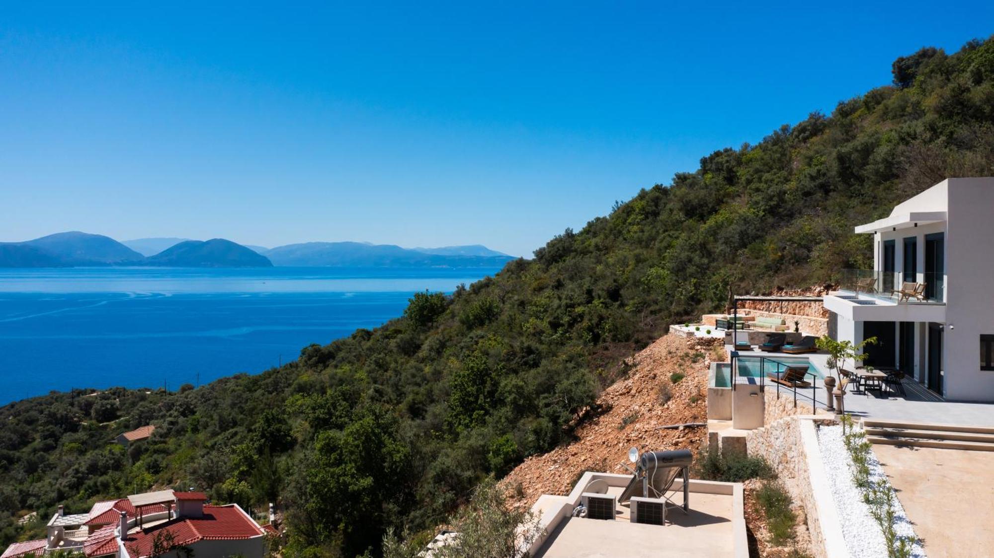 Pantea Luxury Villa Vasilikí Exterior photo