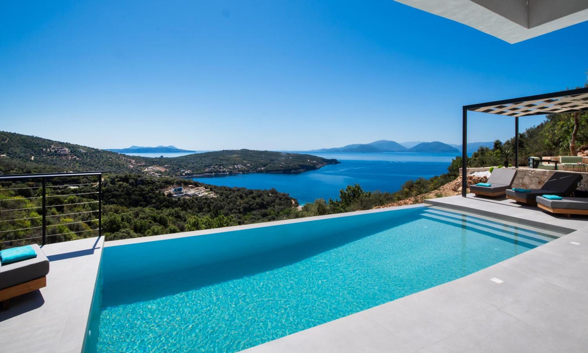 Pantea Luxury Villa Vasilikí Exterior photo